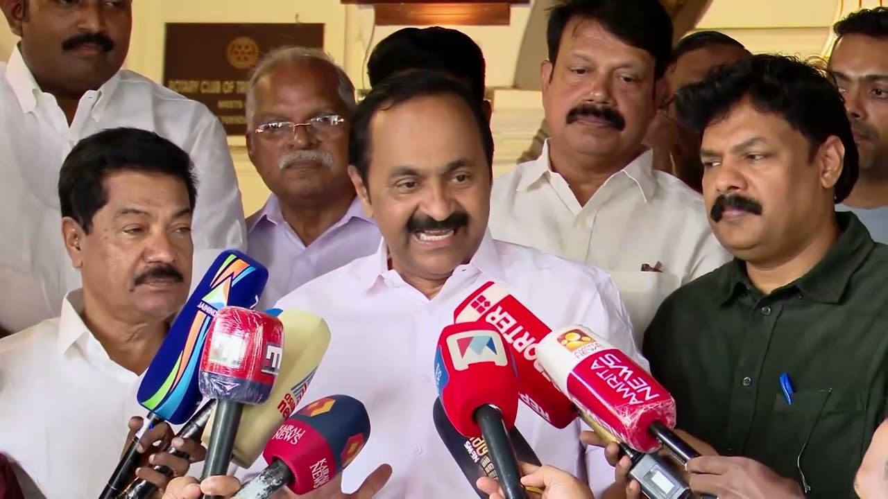 PRESS BYTE AT TRIVANDRUM | VD SATHEESAN | VDS VIBES | DEC 17 2025