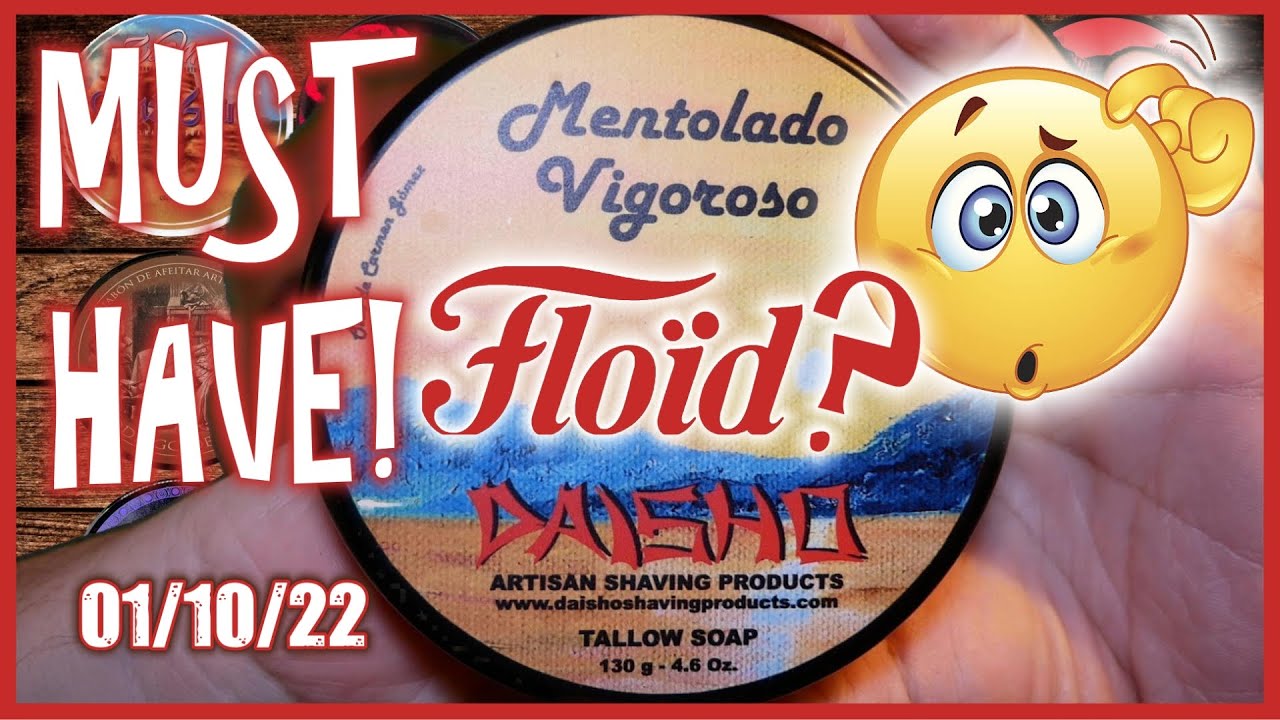 Jabón DAISHO MENTOLADO VIGOROSO shaving soap - FLOID?