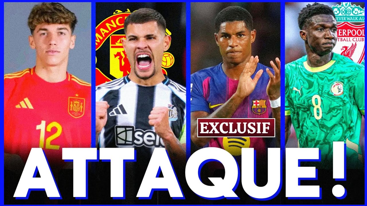 🚨MERCATO : Lamine À Liverpool ?Man United Prépare Un Coup À 100M£, Maroc Veut Thiago,Marcus reste