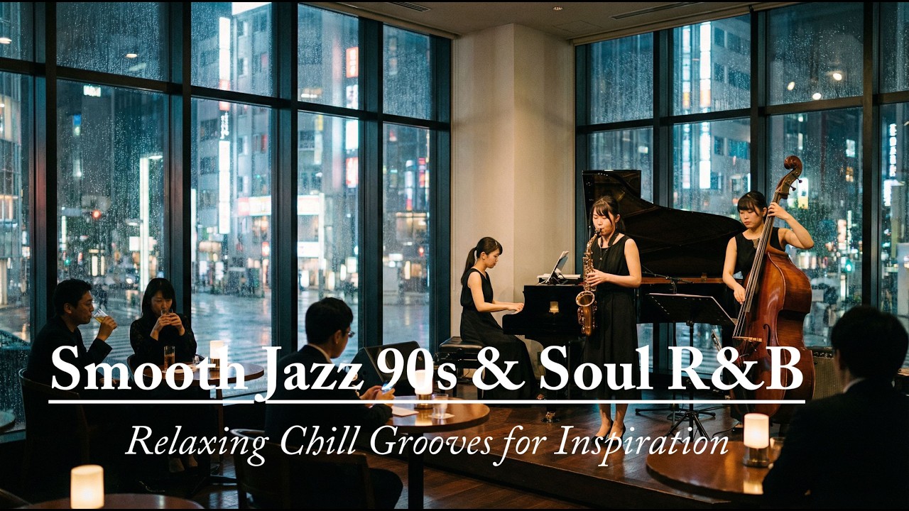 Smooth Jazz 90s & Soul R&B | Calm Nights Grooves for Relaxing & Good Times