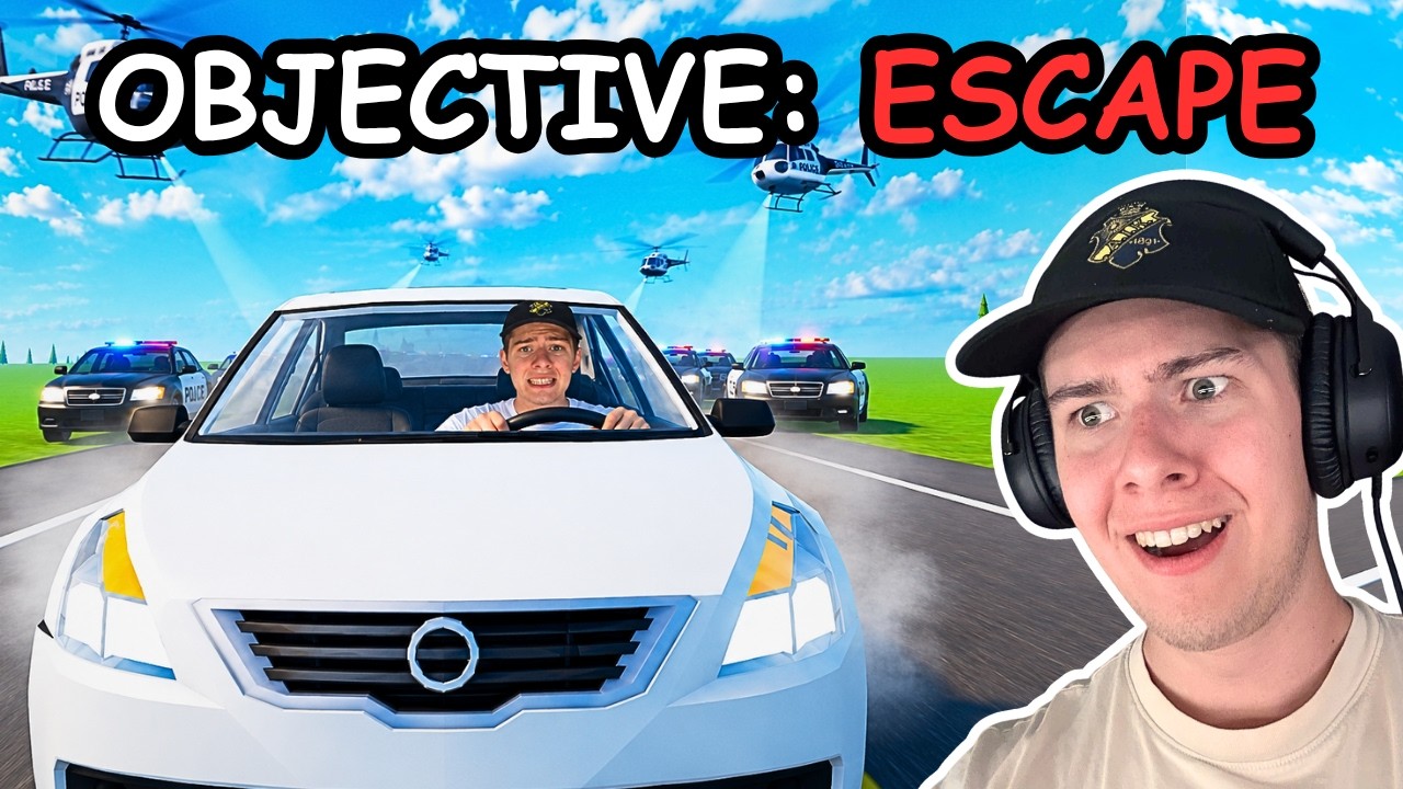 I try to ESCAPE to MEXICO! (Roblox Runaways)