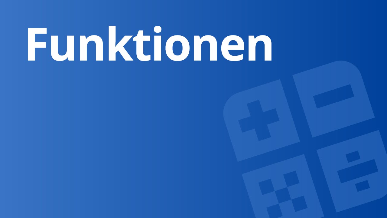 Funktionen - Die Funktionsgleichung einer Funktion leicht erkl&auml;rt | Mathematik