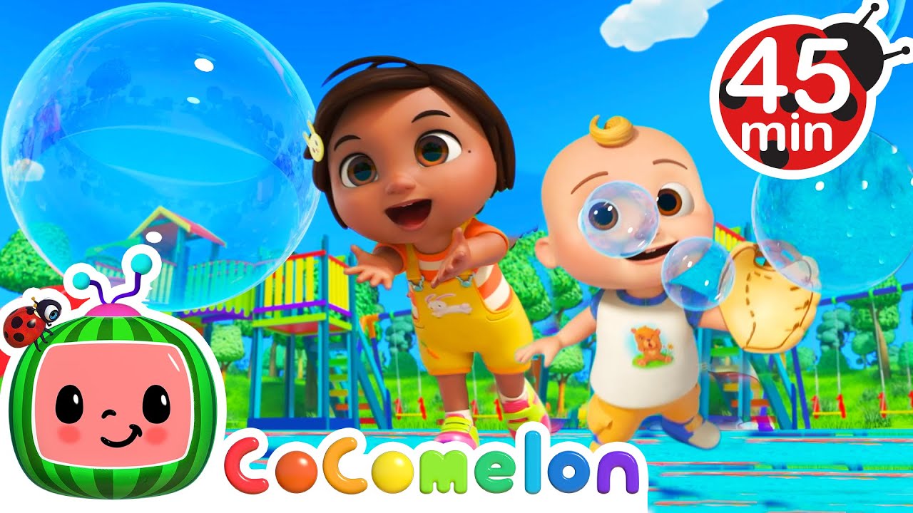 Bubble Race | Nina's ABCs  | CoComelon Songs for Kids & Nursery Rhymes