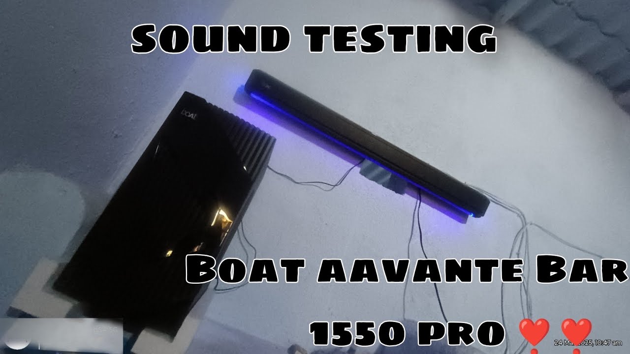 Boat aavante Bar 1550 pro sound testing and feel the Bass #boataavantebar1550pro #boatorion