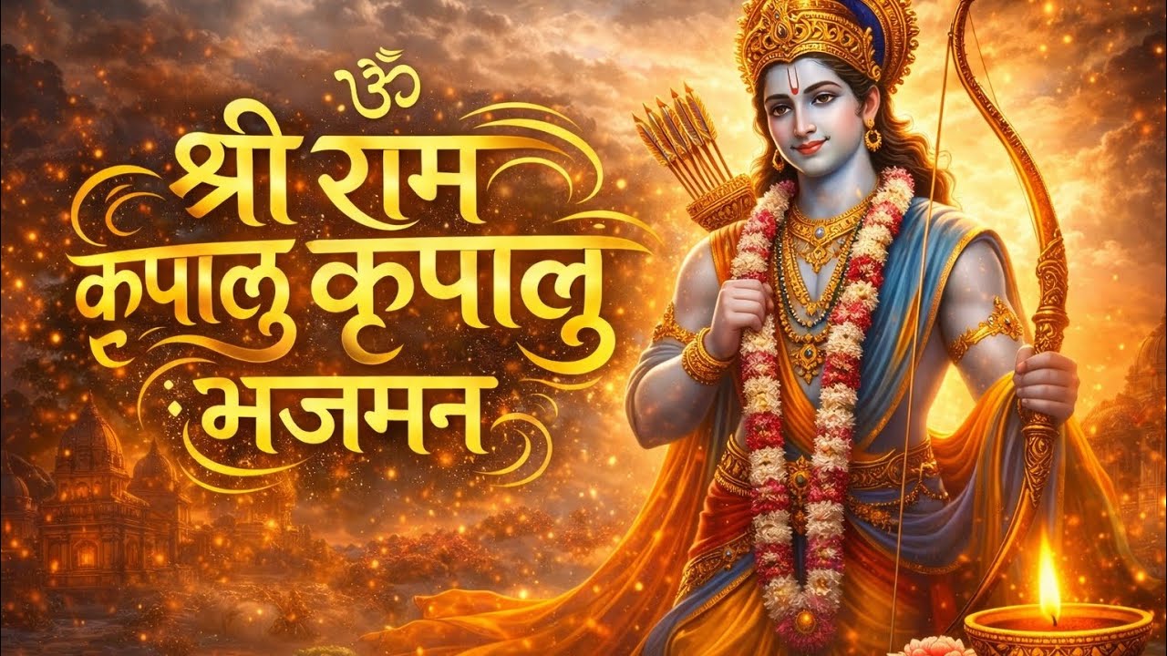 Shri Ram Chandra Kripalu Bhajaman 🙏 | Ram Bhajan | Peaceful Morning Meditation | 2026