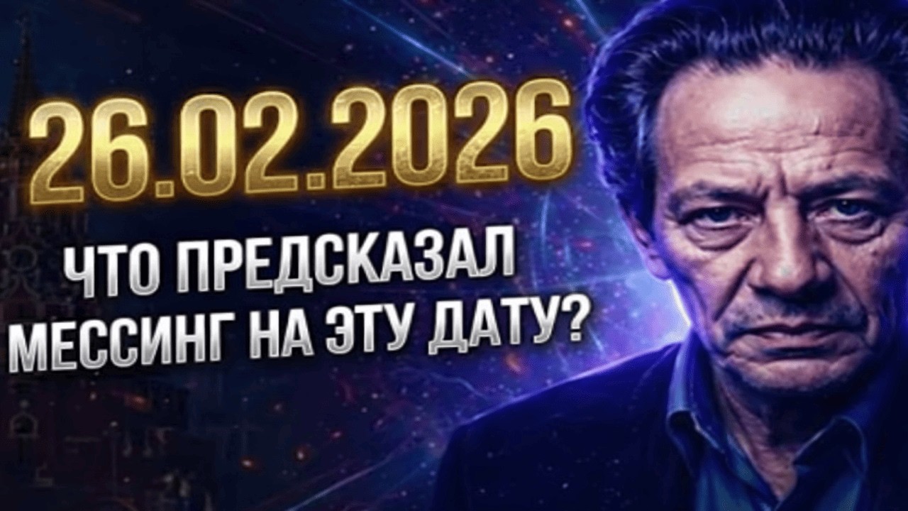 26 февраля 2026: Мессинг предсказал то, что потрясёт Россию и весь мир!