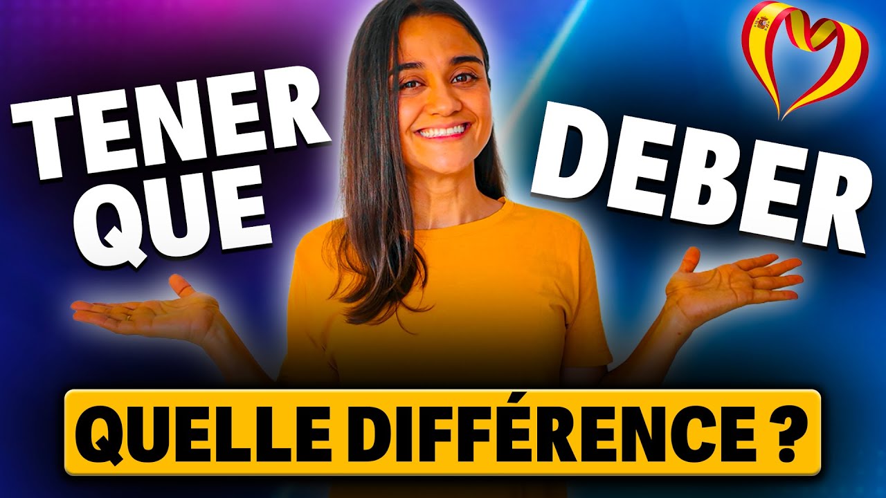 Différence entre DEBER - TENER QUE - HAY QUE en espagnol  🤯  | #coursdespagnol