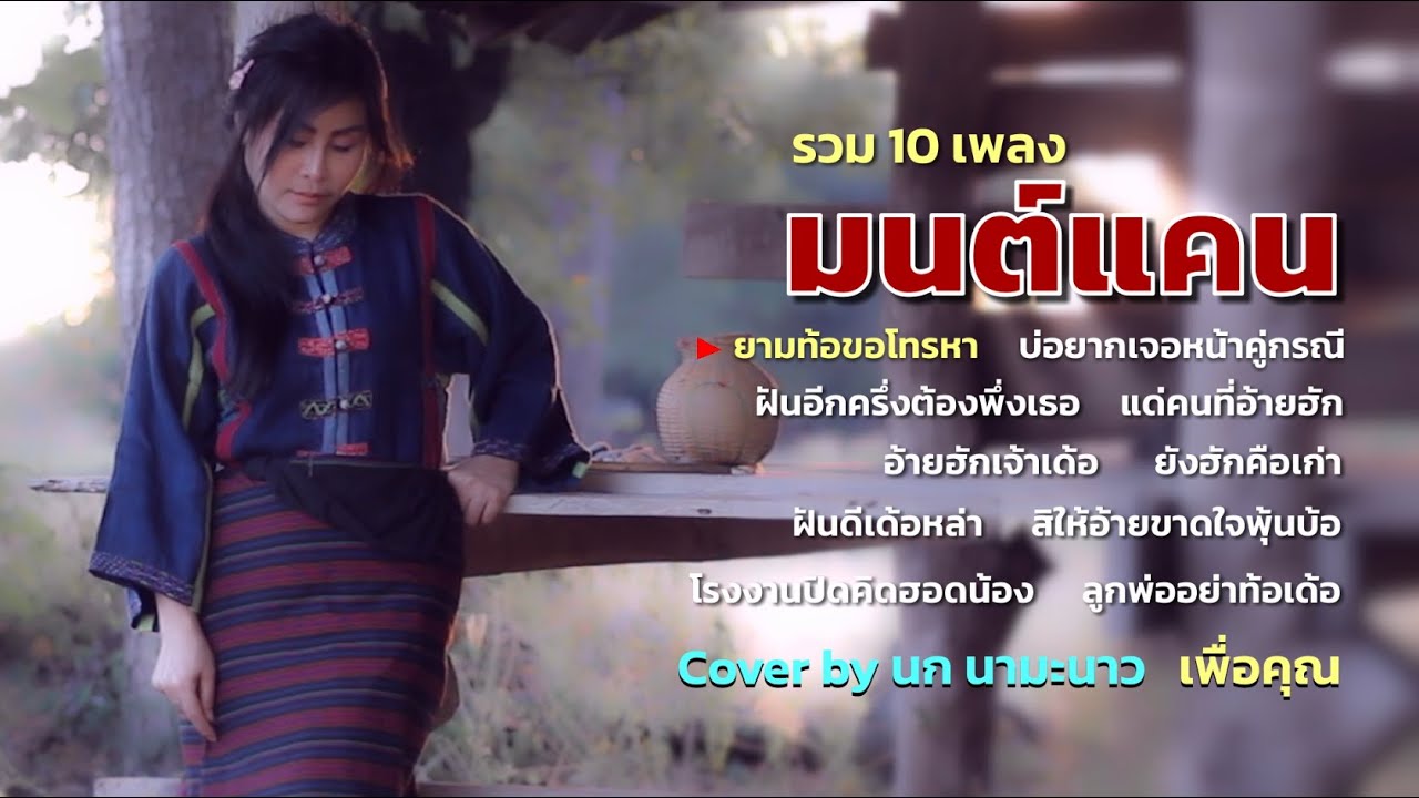 รวม 10 เพลงมนต์แคนเพื่อคุณ Cover by นก นามะนาว