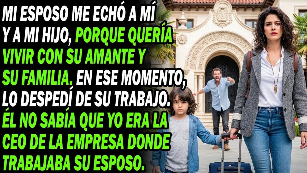 Esposo Nos Echó A Mí Y Al Hijo Por Su Amante 😈👶. Al Día Siguiente, Se Arrepintieron Por