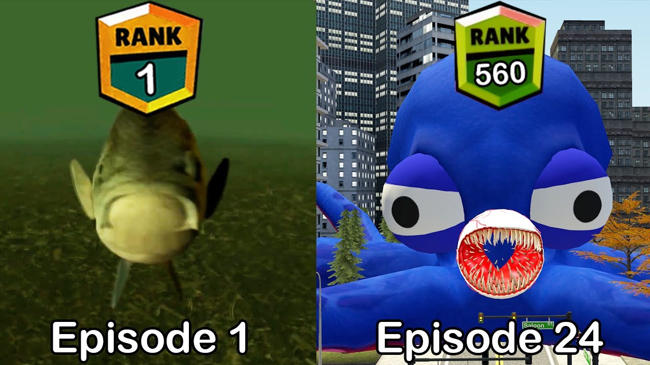 Brawl Stars Rank Up Skibidi The Fish 1 - 24 | ALL The Fish 1 - 24 (Episode 24)