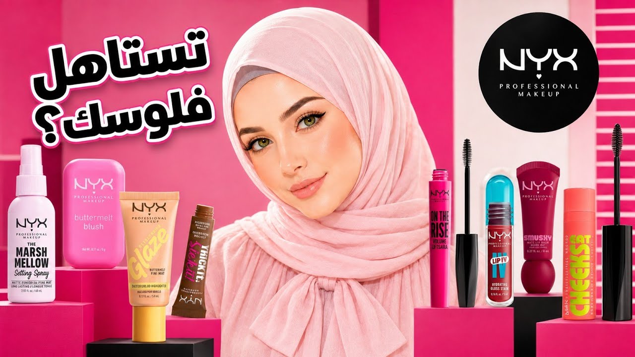 مكياج NYX تحت الاختبار 🔍💕 | لا تضيّعي فلوسك قبل ما تشوفي الفيديو💸