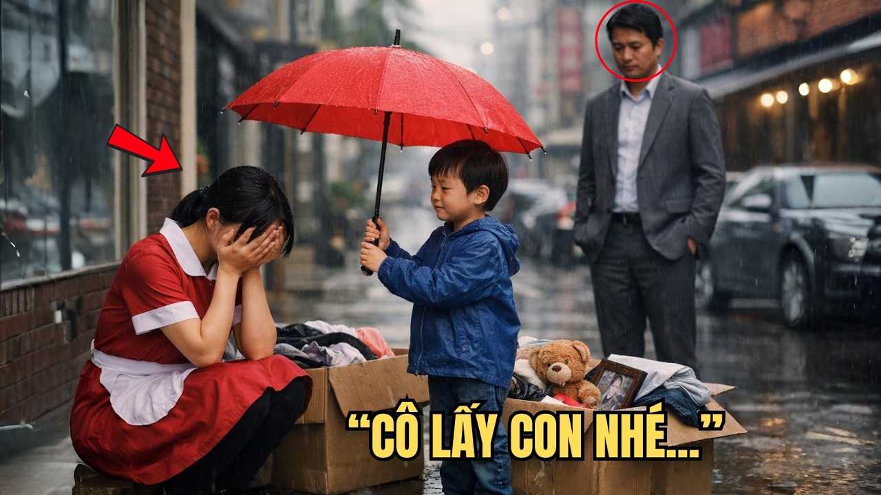 Cậu bé cầu hôn cô phục vụ nghèo - Khoảnh khắc người cha tỷ phú bước vào, cả thành phố chết lặng!