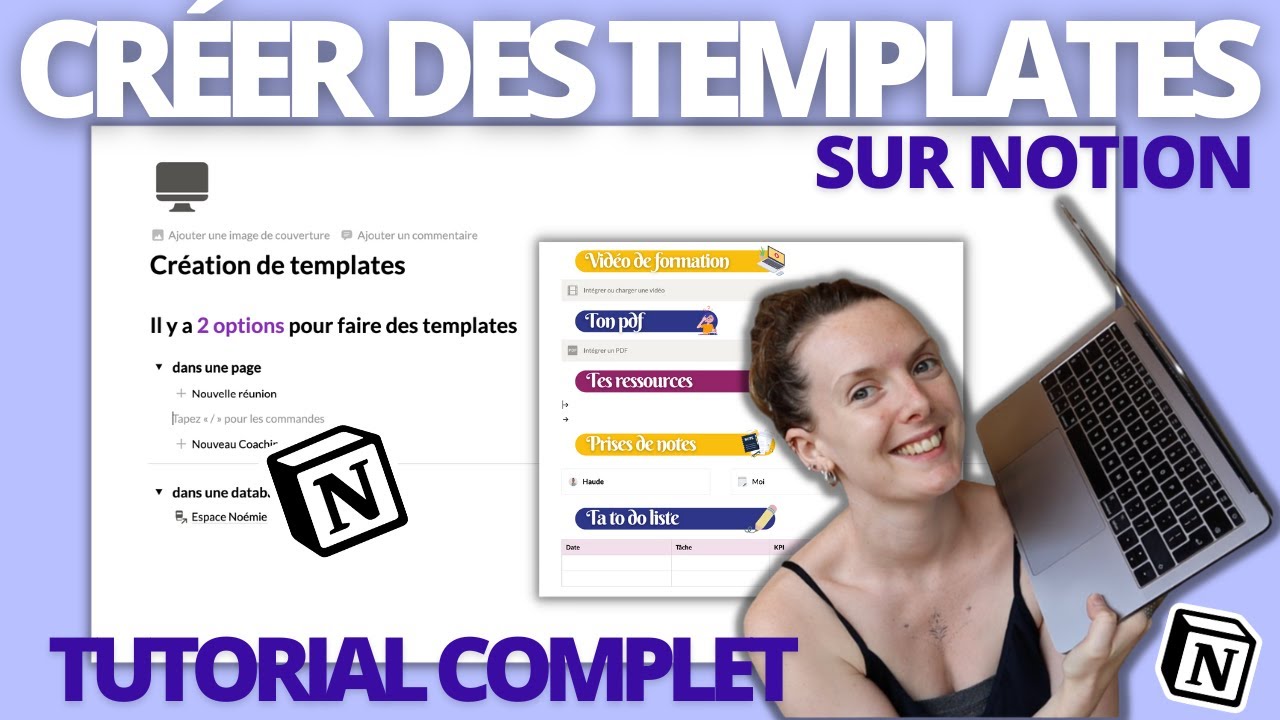 TUTO NOTION | Comment créer des templates / modèles ? | Fonctionnalités Notion Templates