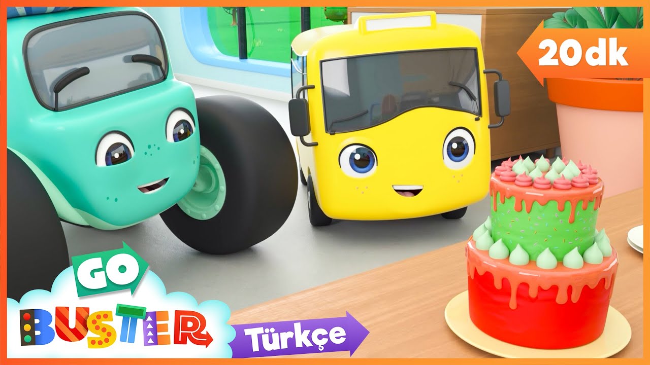 Harika Pasta Yarışması 🍰 Go Buster Türkçe - Çocuk Çizgi Filmleri