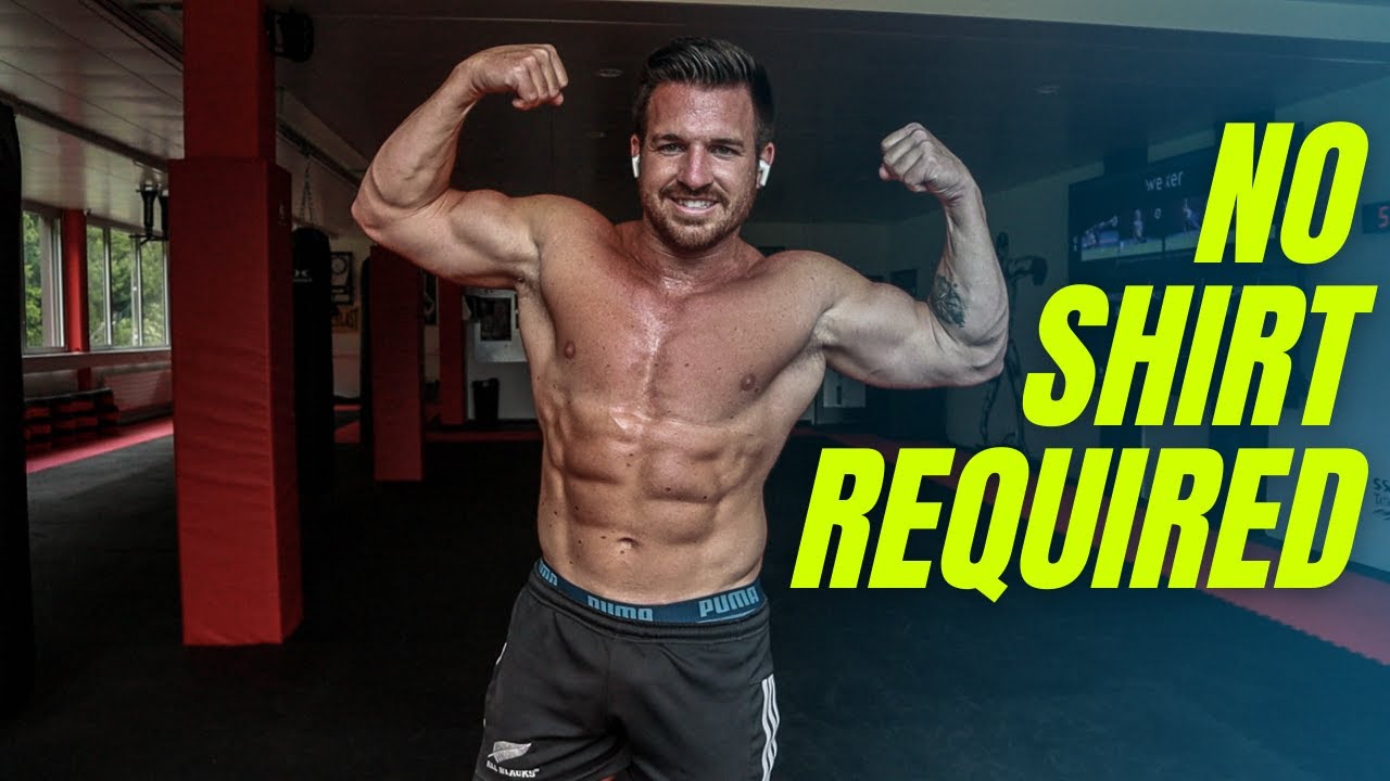 SHIRTLESS BODYWEIGHT WORKOUT | 15 Min HIIT