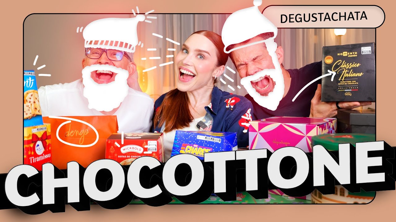 SURPRESA! #DEGUSTACHATA DE PANETTONE: QUAL É O MELHOR? | Lu Ferreira