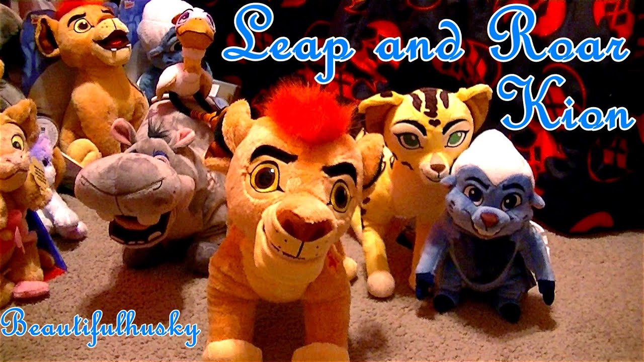 Unboxing Leap 'N Roar Kion From The Lion Guard Disney Junior 2016! :D