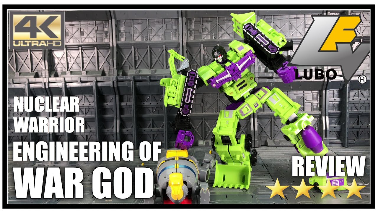 Wei Jiang Lubo NUCLEAR WARRIOR ENGINEERING OF WAR GOD KO Oversized DX9 Hulkie Review