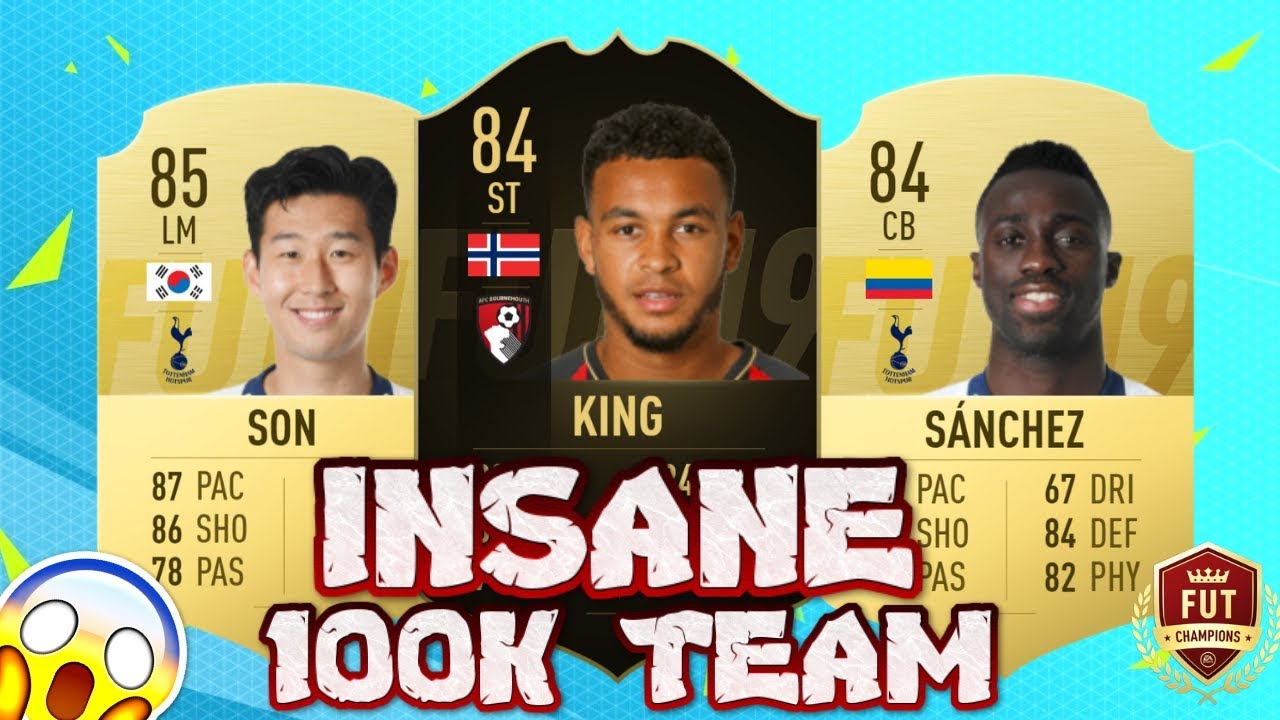 BEST 100K BPL TEAM FIFA 19 | AN INSANE BEASTLY BPL SQUAD BUILDER!!!!