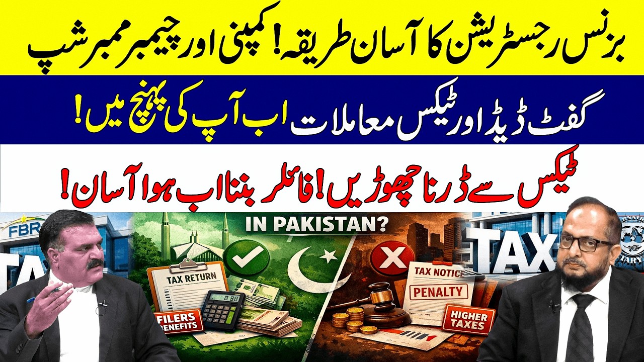 FBR New Rules 2026: Save Property & Business from Big Tax! (Filer vs Non-Filer)