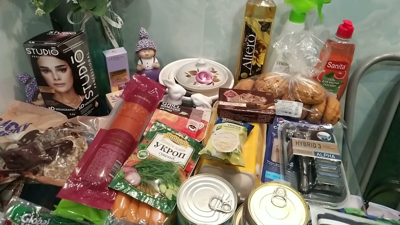 Много покупок: одежда, продукты и другое! 👍🛍