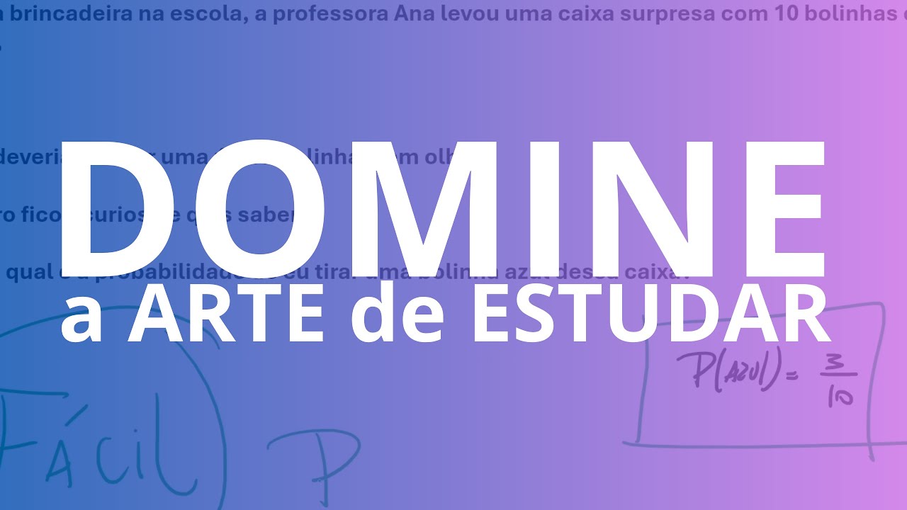 Aprenda a ESTUDAR