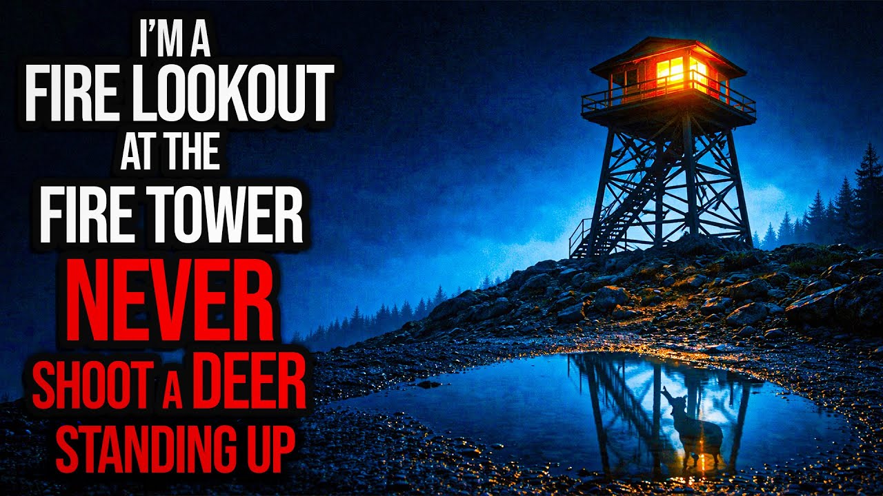 I'm a Fire Lookout at the Fire Tower. Never Shoot a Deer Standing Up | Creepypasta Stories