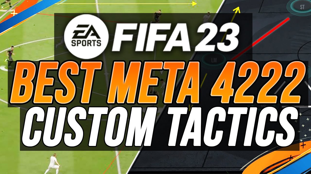 BEST META 4222 Custom Tactics & Instructions - FIFA 23