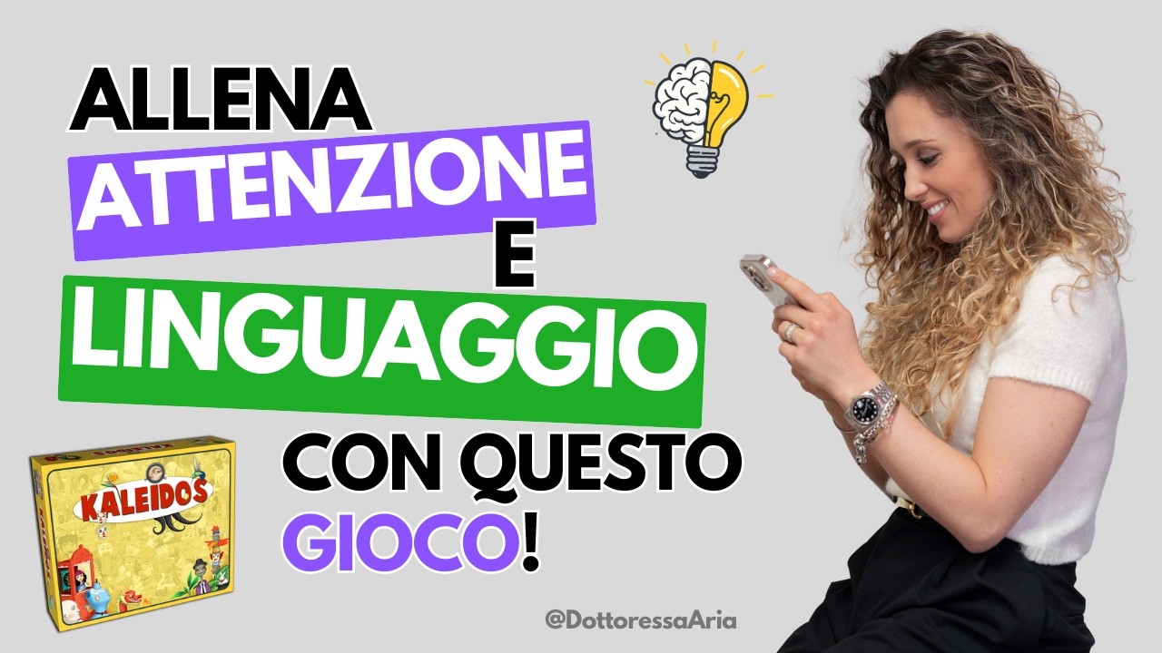 Kaleidos: il gioco che potenzia linguaggio, attenzione e scrittura nei bambini con DSA 🎲