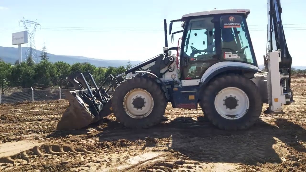 Sınıfının Güçlüsü Sağlamı Hidromek 102S Supra Bekoloder Dolduruyor || HMK 102S Backhoe Loader