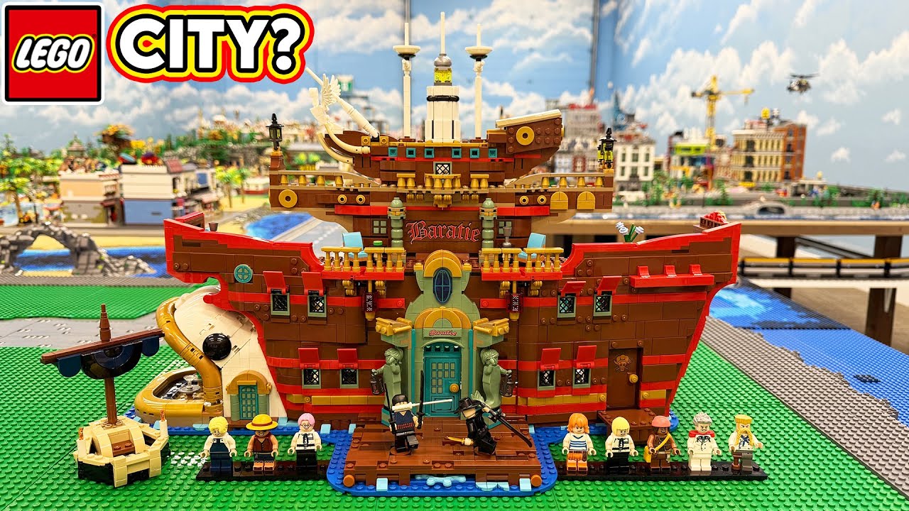 LEGO One Piece Baratie Floating Restaurant in the City?