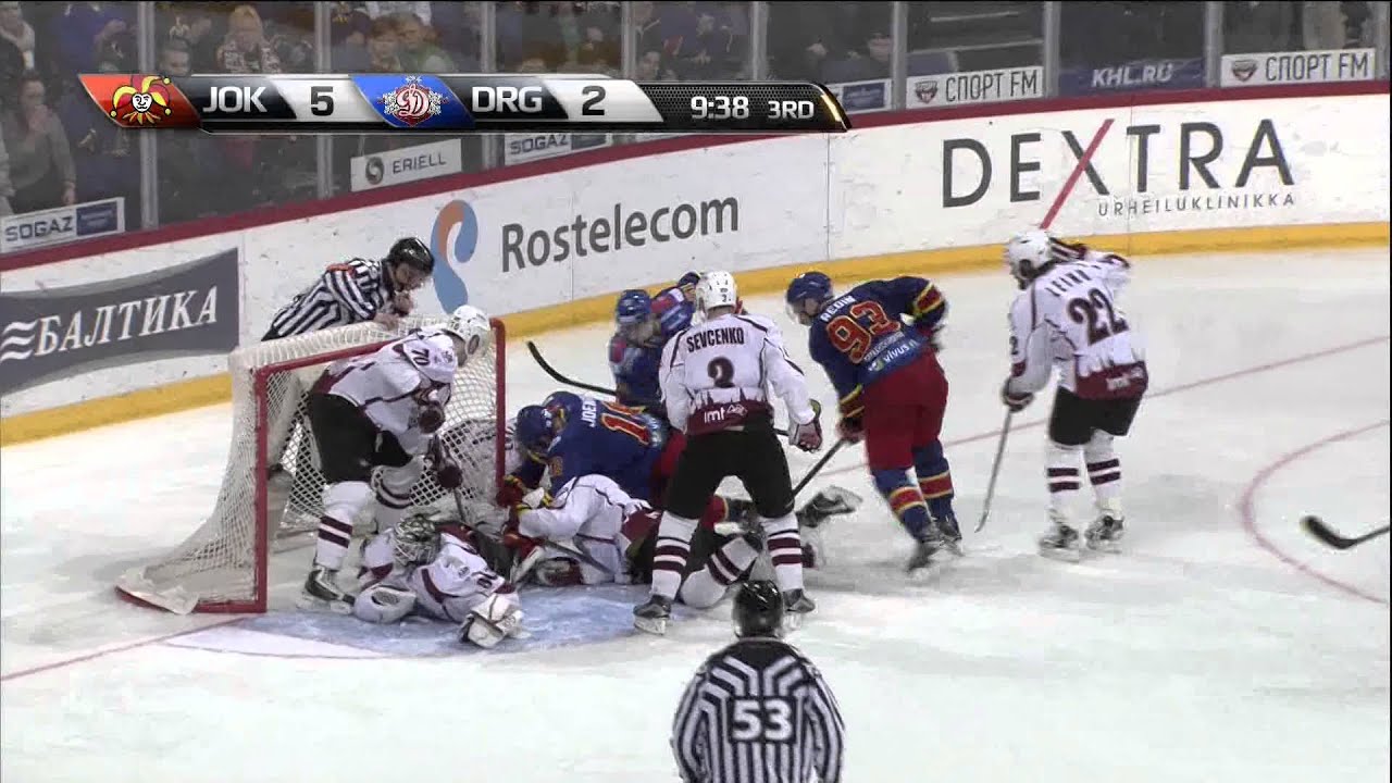 Dinamo Riga @ Jokerit 10/31/2015 / Йокерит - Динамо Рига 5:6Б