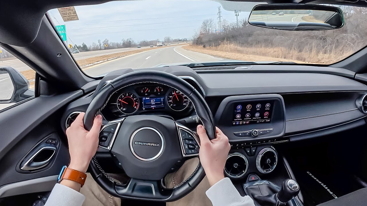 2023 Chevrolet Camaro 1LT (V6 6MT) - POV Test Drive (Binaural Audio)