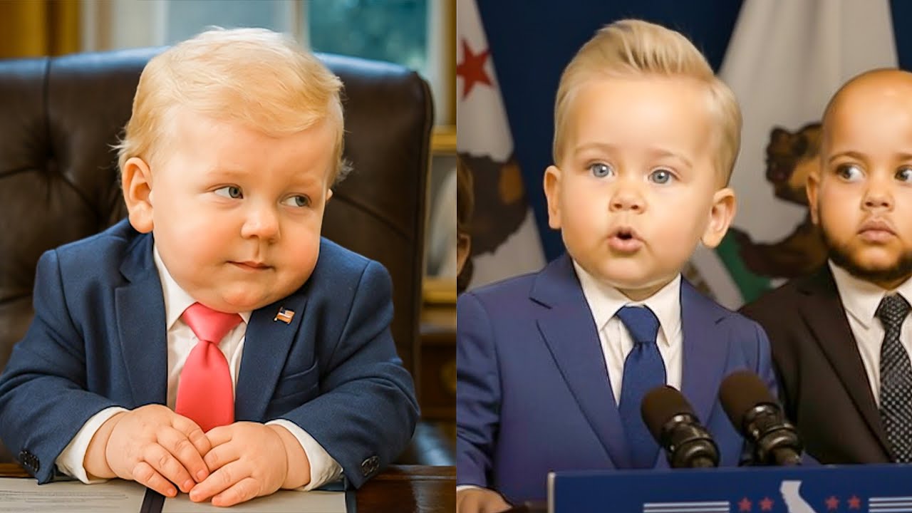 “It’s not the rule of law. It’s the rule of Don.” Gavin’s Hair Gel Hits the Trail Early.