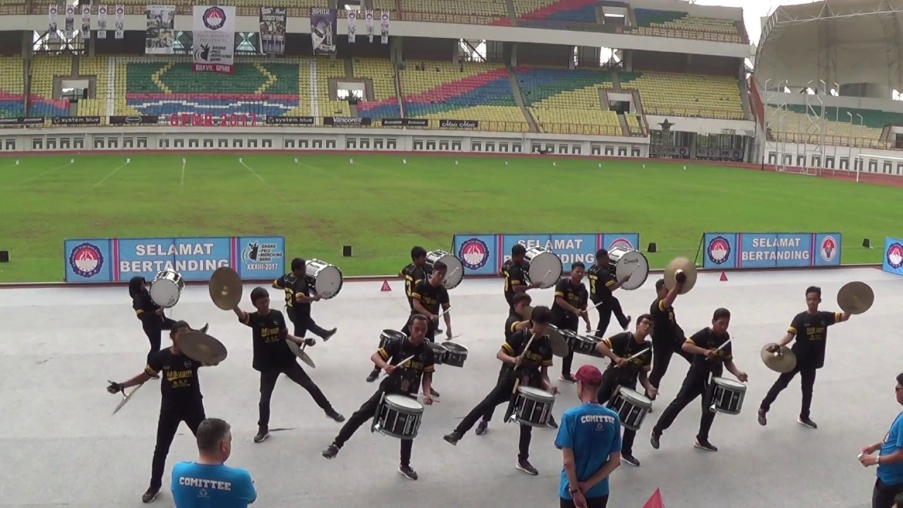 [GPMB 2017] Drum Battle Preliminary Round - Sound Of Percussion Marching Band UGM [HD]