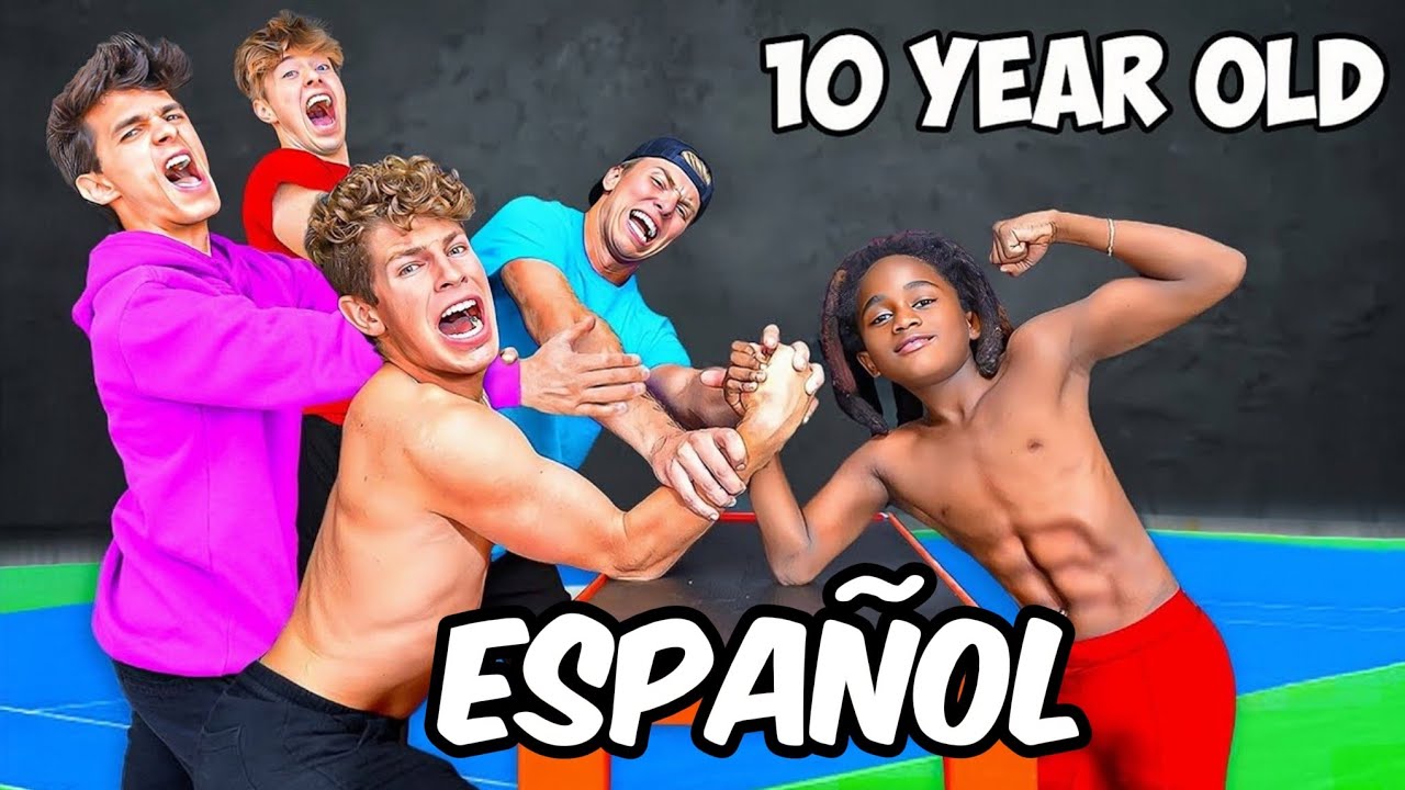 THIS KID IS SO STRONG NO ONE CAN BEAT HIM!Ben Azelart En Espa&ntilde;ol Video