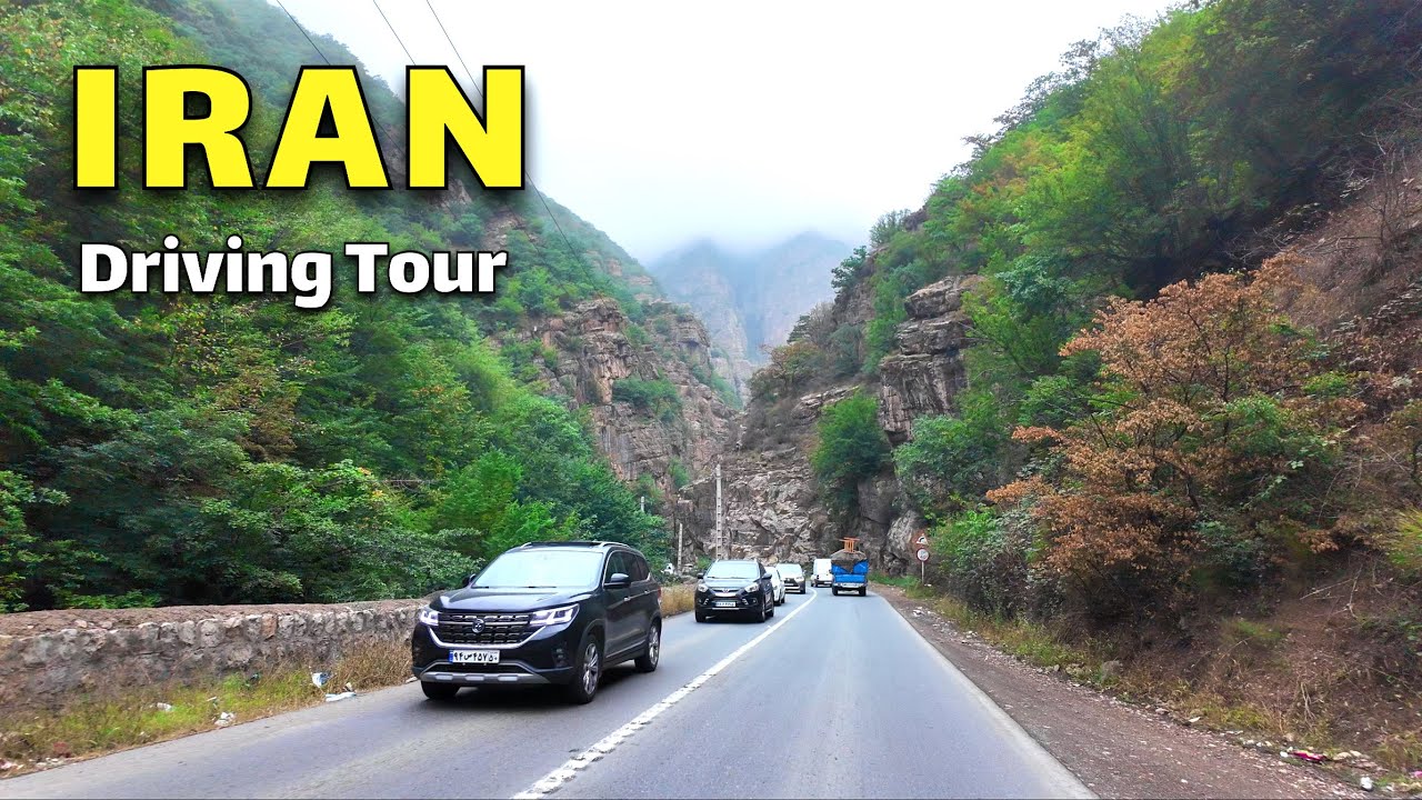 Tehran Towards Ramsar City by Car | Caspian Sea in North of Iran Driving Vlog
