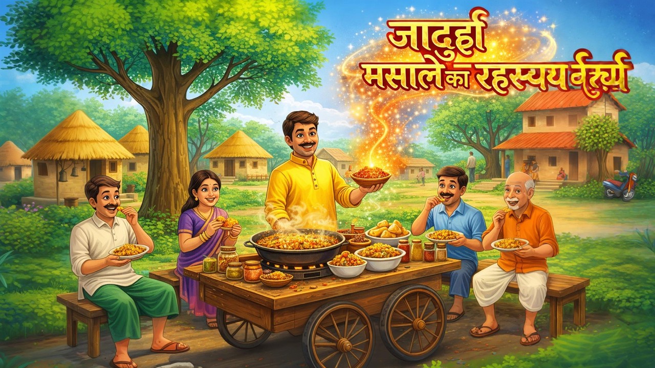 “जादुई मसाले का रहस्य | Hindi Kahani | Hindi Cartoon | Moral Stories | Hindi Story | Kahaniya