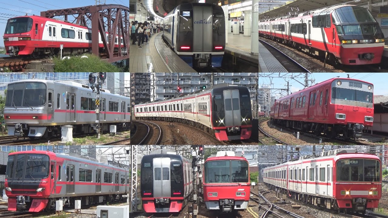 名鉄線 列車発着･通過･走行集 (2022.06.02～06.03撮影分まとめ)