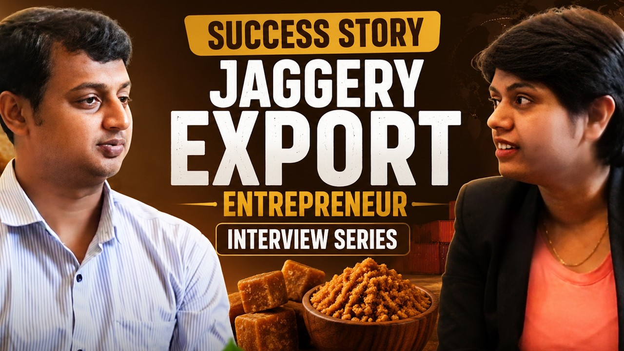 Success Story of JAGGERY EXPORT | Entrepreneur interview series | KDSushma