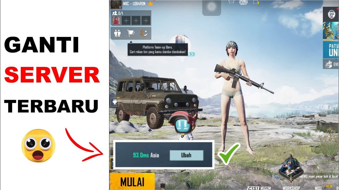 Cara Kembali Ke Server Asia Tanpa 60 Hari NEW Update C1S1| TERBARU
