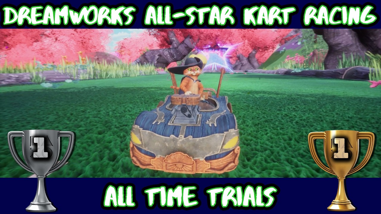 DreamWorks All-Star Kart Racing (PS5) –Platinum Guide – Part 02  - Time Trials