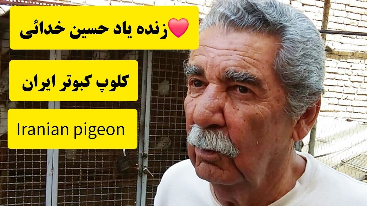❤️مصاحبه با زنده یاد سرهنگ حسین خدائی از تهران روحش شاد و یادش گرامی  iranian high flyers pigeon