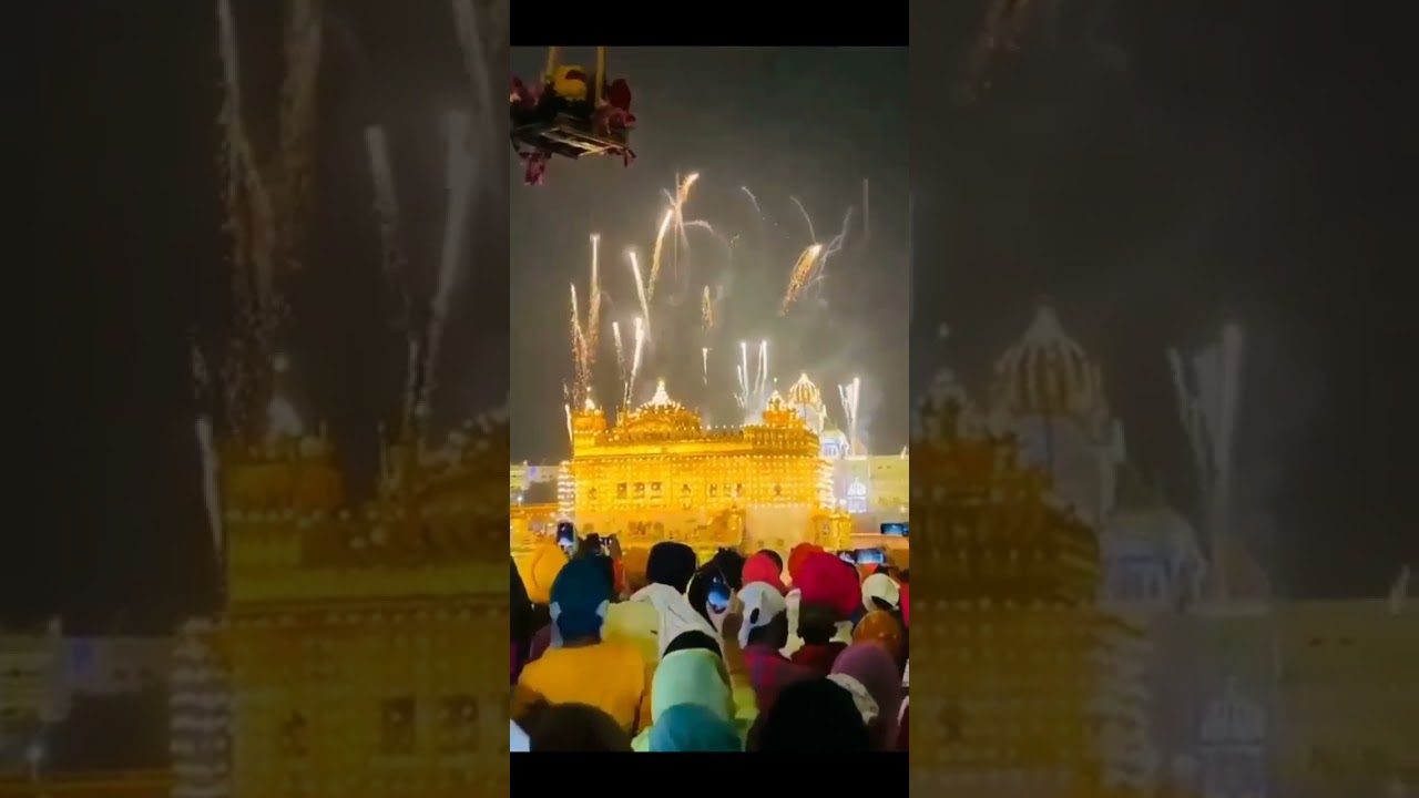 Celebration held in Golden temple,Amritsar on Guru Nanak Janti
