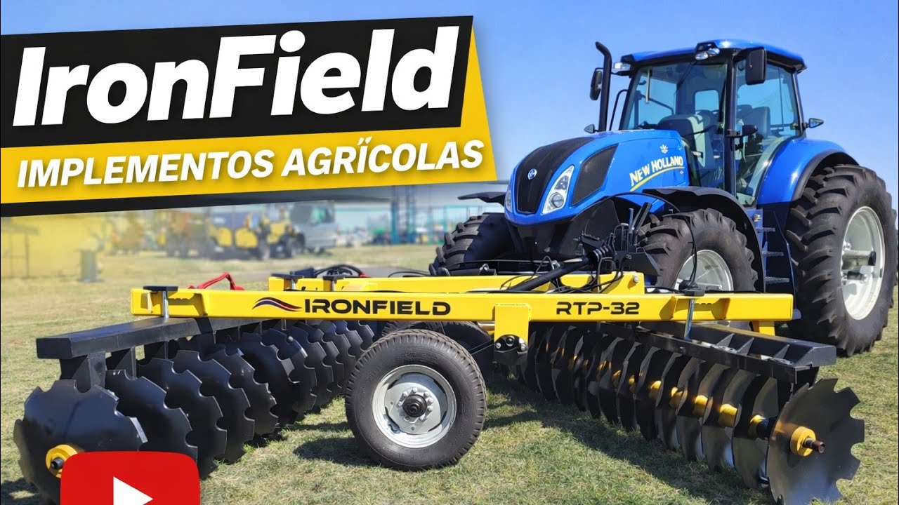 Iron Field NEW HOLLAND presenta en AgroBaja 2026 los nuevos implementos que llegan al campo mexicano