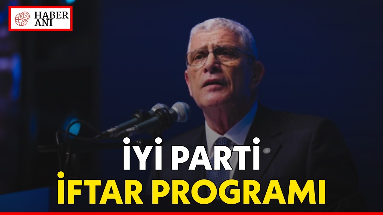#CANLI | İYİ Parti Bursa İftar programı