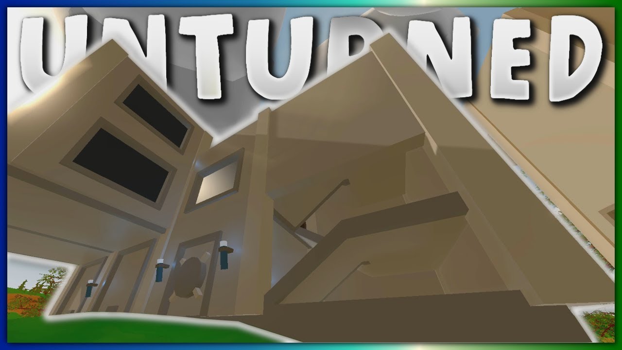 HIDDEN FLOOR BASE RAID! ROCKET LAUNCHER IN THE FLOOR! (Unturned Vanilla Survival Base Raids)