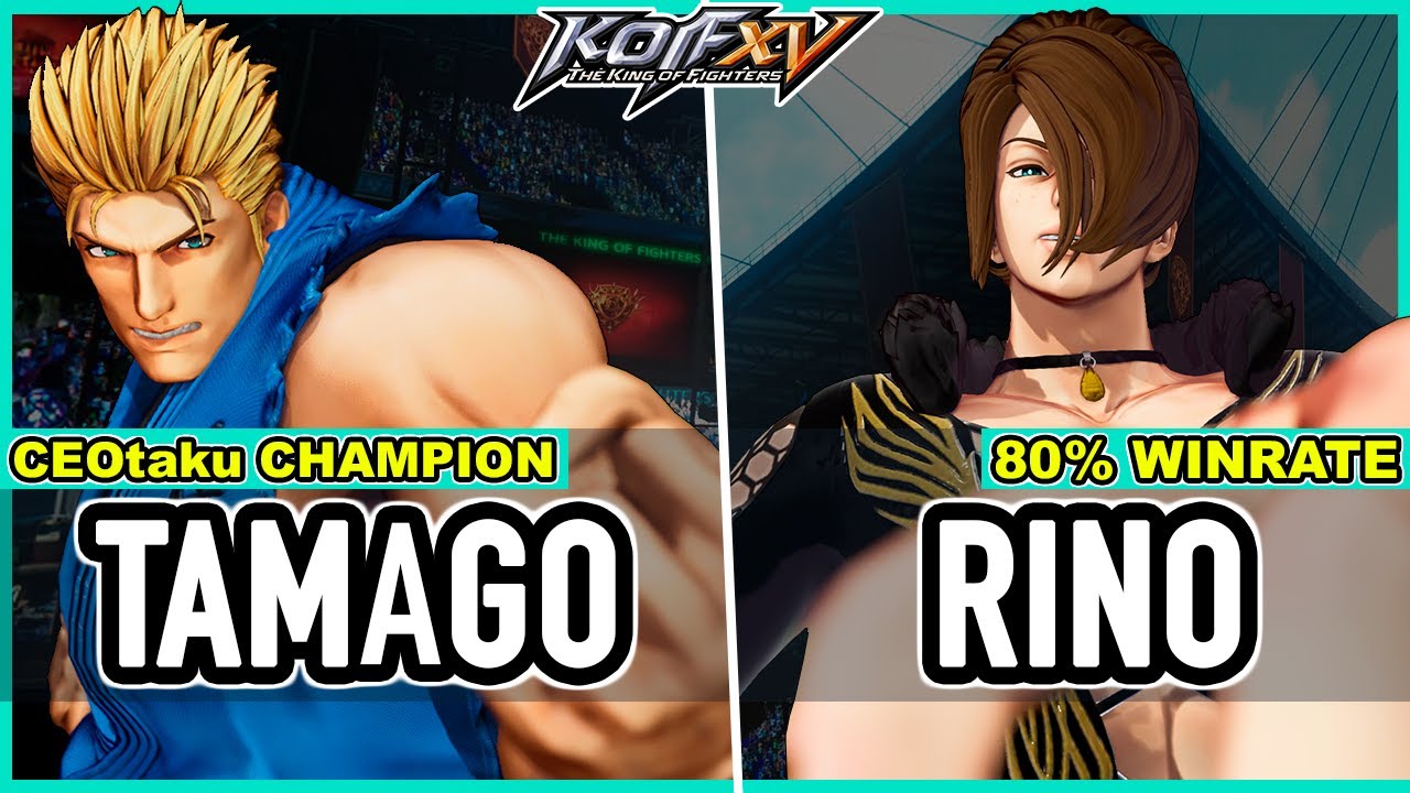 KOF XV ▰ Tamago (Benimaru/Ryo/Rock) vs Rino (Yashiro/Najd/Ash)