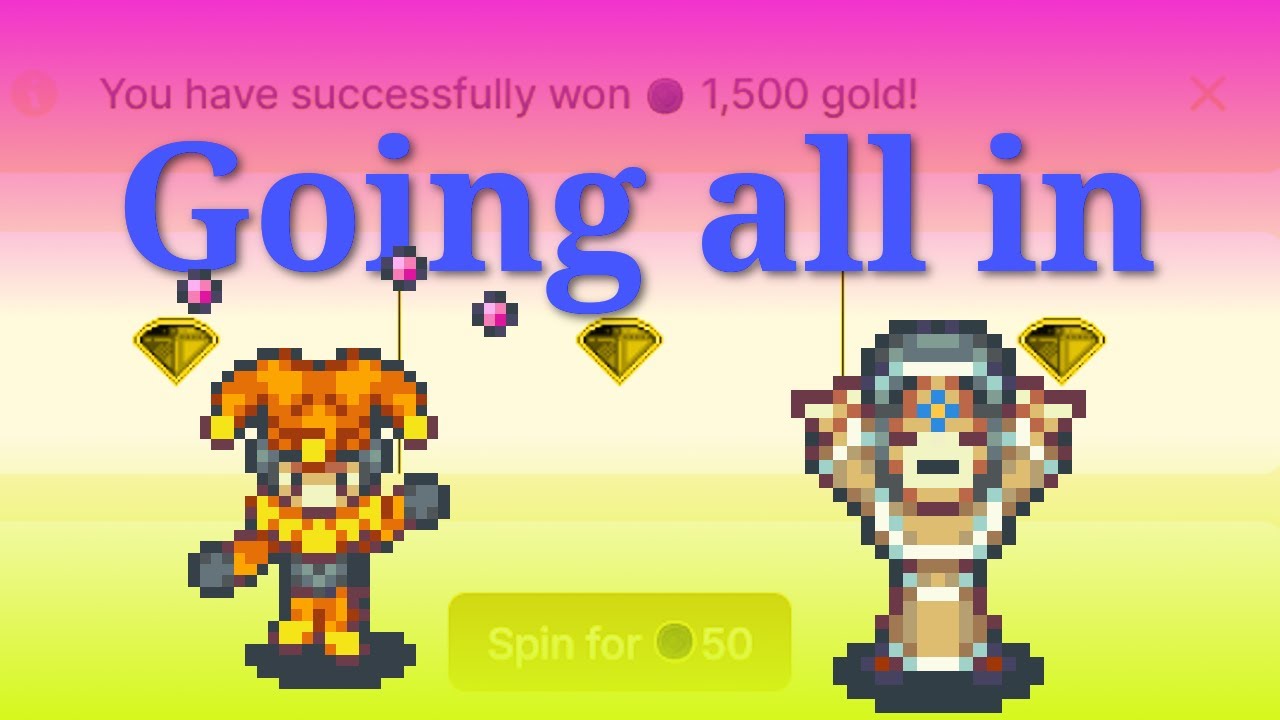 SimpleMMO :: Killing Noobs then gambling our winnings
