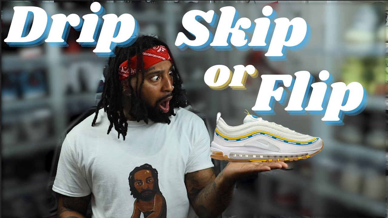 NIKE AIR MAX 97 UNDEFEATED UCLA  | DRIP FLIP or SKIP